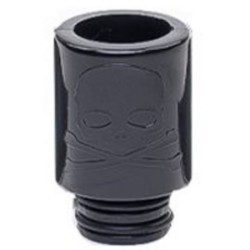 Drip Tip 510 Skull Black